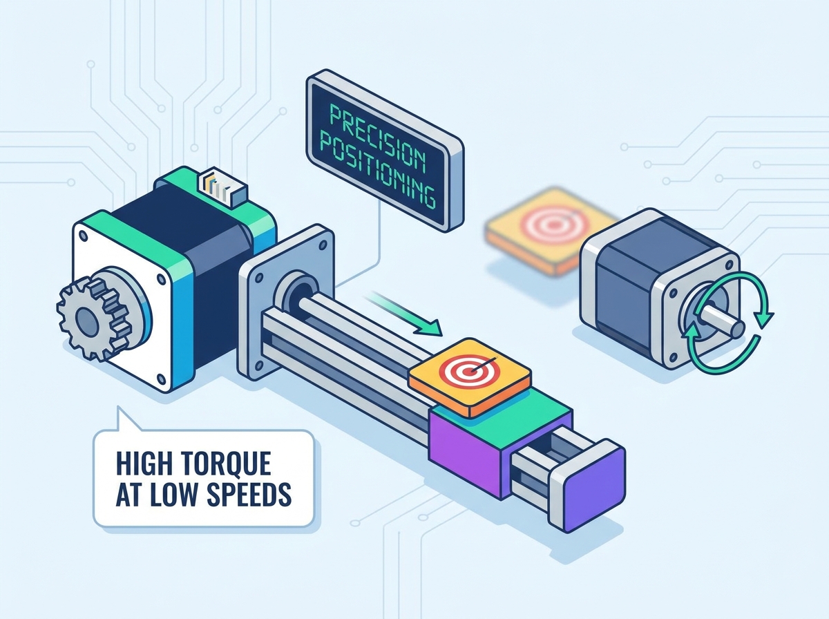 Stepper Motor Advantages in Precision Motion Control